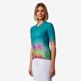 VAN RYSEL Unisex cyklistický dres RCR-R 2 LTD Meadow Mirage zelený S · záber 2