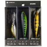 CAPERLAN Súprava woblerov Stickbait Minnow/Jerkbait/Crankbait KIT3PN bez · záber 2