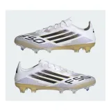 Pánske futbalové kopačky outdoorové ADIDAS F50 Pro M FG cloud white core black gold metallic · záber 5