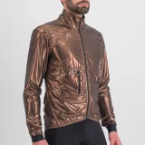 Pánská cyklistická bunda SPORTFUL Giara packable jacket, metal bronze · záber 4