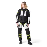 Dámske moto nohavice W-TEC Warao Lady Farba čierna-fluo, · záber 3
