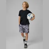 Chlapecké rychleschnoucí sportovní šortky - šedé · záber 1