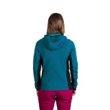 Dámská turistická mikina se zipem NORTHFINDER DARLA-630inkblueblack · záber 5