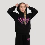 Дамски суичър Thorn Black - GymBeam - Размер: XS | Тегло: 0,5649 g | Опаковка: 35 · záber 3