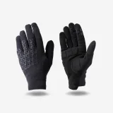 ROCKRIDER Rukavice na horskú cyklistiku Confort 500 dymovo čierne M · záber 1