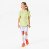 KIPSTA Detský futbalový dres Wavy Club žlto-čierny 7-8 r (123-130 cm) · záber 2