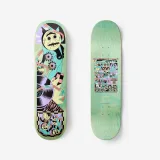DECATHLON Skateboardová doska DK500 POPSICLE javor 8,5" grafika od Quentin Caillat 8,5" · záber 1