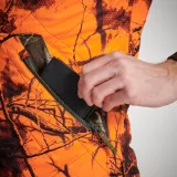 SOLOGNAC Obojstranná prešívaná poľovnícka vesta 100 Treemetic/Treemetic reflexná S · záber 2