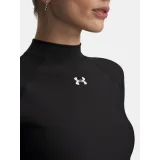 Dámske kompresné tričko s dlhým rukávom UNDER ARMOUR HeatGear Crop Mock LS-BLK · záber 2