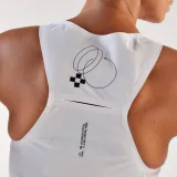 KIPRUN Dámsky bežecký crop top RUN 900 biely S · záber 2