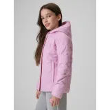 Dievčenská bunda s kapucňou 4F JUNIOR DOWN JACKET F0846-52S-LIGHT VIOLET · záber 3