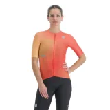 Dámský cyklistický dres s krátkým rukávem SPORTFUL Light pro w jersey, shaded pompelmo · záber 1