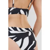 Dámské plavky spodní díl FUNDANGO Sahara Mid Waist Full Bottoms-893-raven · záber 5