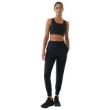 Dámske tréningové nohavice 4F TROUSERS FNK F1066-WMM00TFTRF1066-20S-DEEP BLACK · záber 2