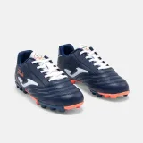 Chlapčenské futbalové kopačky outdoorové JOMA Toledo 2603 Jr HG navy blue · záber 3