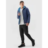 Pánská turistická bunda 4F DOWN JACKET-AW23TDJAM242-31S-NAVY · záber 4