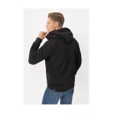 Pánska mikina so zipsom VOLCANO B-LERMO-700-BLACK · záber 3