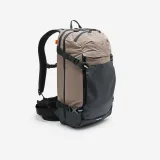 ROCKRIDER Batoh na horský bicykel 21 l s chráničom D3O Défense hnedo-čierny jedna veľkosť · záber 1