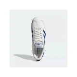 Pánská vycházková obuv ADIDAS ORIGINALS Gazelle core white team royal blue cream white · záber 3
