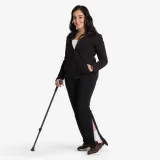 DECATHLON Dámske legíny s jednoduchým obliekaním čierne XS · záber 1