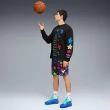 PUMA PUMA MB04 Low basketbalová obuv modrá 43 · záber 2