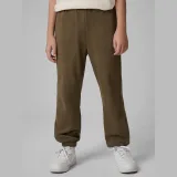 Chlapecké teplákové jogger kalhoty - khaki · záber 2