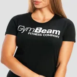 GymBeam Dámské tričko Fitness Black - Velikost: XS | Barva: Čierna | Hmotnost: 0,1 kg · záber 2