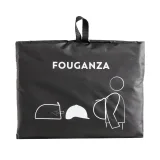FOUGANZA Skladací obal na jazdeckú prilbu čierny bez · záber 2