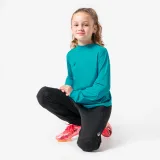 KIPSTA Detské brankárske nohavice F 100 čierne 14-15 r (161-172 cm) · záber 2