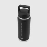 Nerezová fľaša Iron Aesthetics TwinCap 800 ml, čierna · záber 4