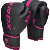 RDX Boxerské rukavice F6 Kara Pink - Velikost: 10 | Barva: Ružová | Hmotnost: 0,645 kg | Balení: 18 · záber 2