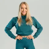 Дамска блуза с висока яка Essential Deep Teal - STRIX - Размер: XL | Тегло: 0,48 g · záber 1
