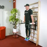 Bradlá 2v1 inSPORTline LCR-11114B - Farba: čierna · záber 4