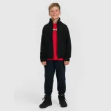 Chlapecký regular fleece se stojáčkem - černý · záber 2