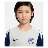 Chlapecké tréninkové tričko s krátkým rukávem NIKE INTER MILANO Y NK DF STRK SS TOP-092-Grey · záber 2