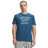Pánske tričko s krátkym rukávom UNDER ARMOUR UA M 60 40S ARMOR GLOBE SS-BLU · záber 1
