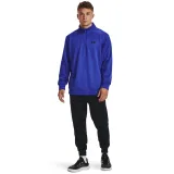 Pánská zateplená tréninková mikina s 1 2 zipem UNDER ARMOUR UA Armour Fleece 1 4 Zip-BLU · záber 4