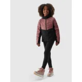 Dívčí turistická softshellová bunda 4F JUNIOR TECHNICAL JACKET-JAW23TTJAF280-54S-PINK · záber 4