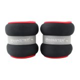 Kondiční zátěž na zápěstí a nohy MASTER 2 x 1 kg - neopren · záber 1