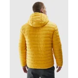 Pánská turistická bunda 4F DOWN JACKET-AW23TDJAM242-20S-DEEP BLACK · záber 5