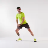 KIPRUN Pánske bežecké šortky na dlhé traily 2 v 1 Run Ultra 900 hnedé M · záber 2
