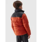 Chlapecká bunda 4F JUNIOR DOWN JACKET-JWAW24TDJAM461-61S-DARK RED · záber 3