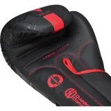 RDX Boxerské rukavice F6 Kara Red - Velikost: 14 | Barva: Červená | Hmotnost: 0,89 kg | Balení: 18 · záber 4