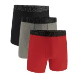 Pánské boxerky UNDER ARMOUR 3 PACK-UA PERFORMANCE TECH- SOLID 6in-MRN · záber 1