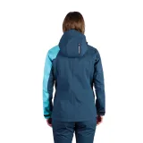 Dámska turistická softshellová bunda NORTHFINDER CHANDRA-387blueblue · záber 4