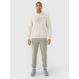Pánská mikina s kapucí 4F SWEATSHIRT M1585-12S-CREME · záber 4