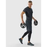 Pánské tréninkové kraťasy 4F SHORTS FNK M0911-22M-ANTHRACITE MELANGE · záber 2