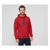 Pánska mikina s kapucňou 4F SWEATSHIRT M2241-62S-RED · záber 2