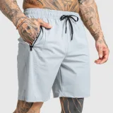 Férfi sportos short Iron Aesthetics Aero, szürke · záber 1