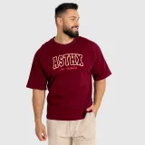 Férfi póló Iron Aesthetics ASTHX, maroon · záber 2